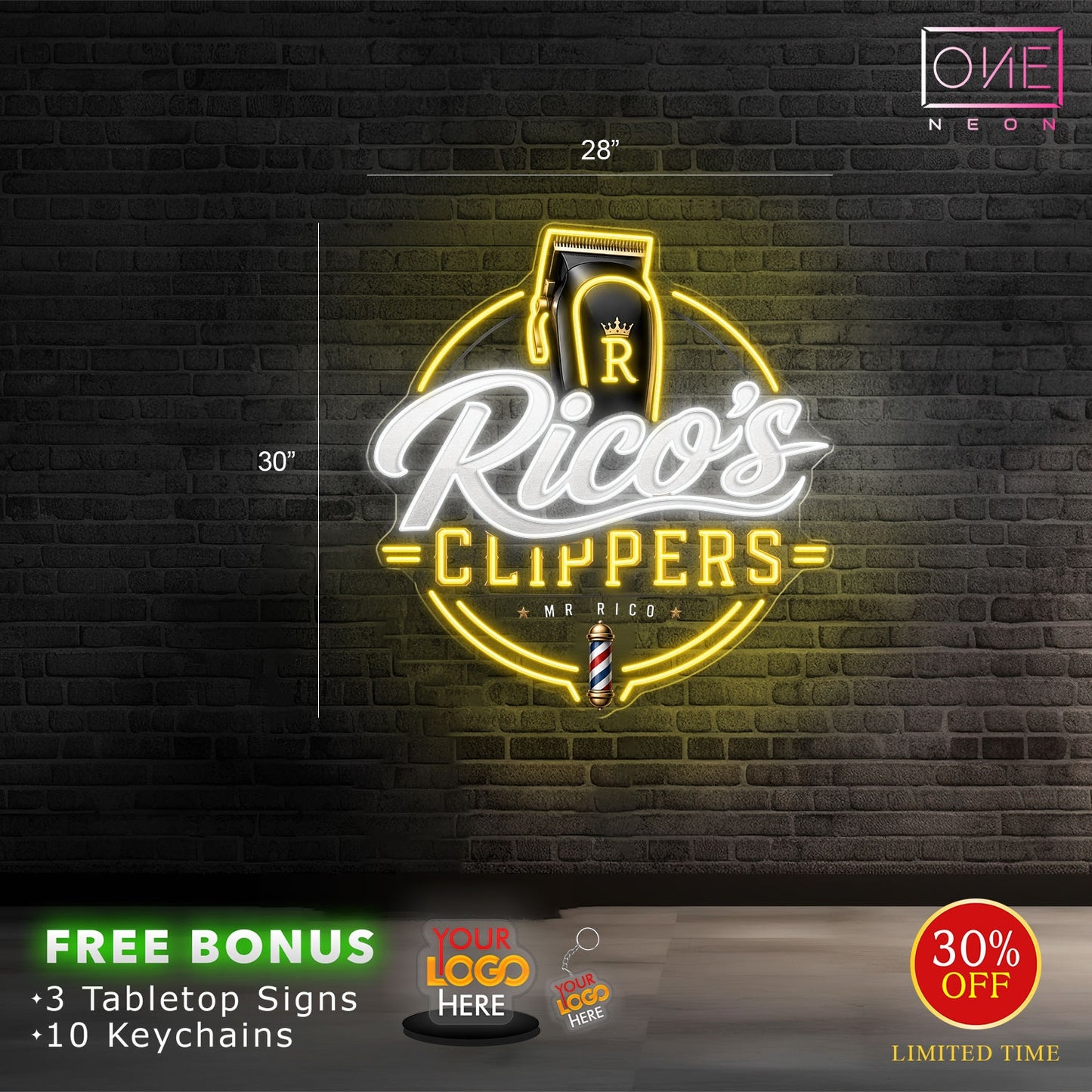 RICO'S | LED Neon Sign
