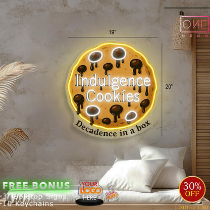 Indulgence Cookies | LED Neon Sign
