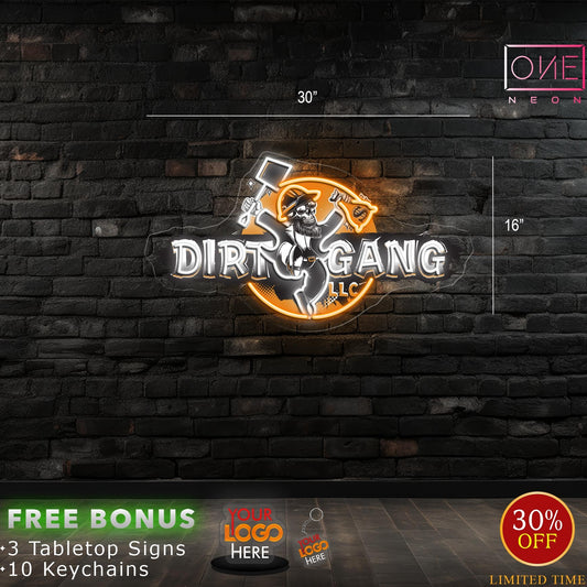 DIRTGANG | LED Neon Sign