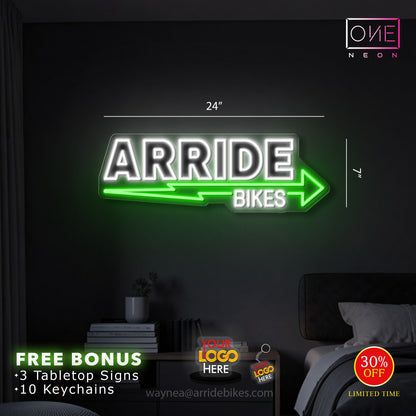 ARRIDE BIKES | 2 Led Neon Signs