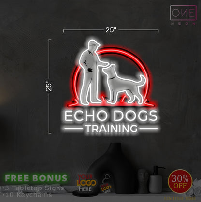 ECHO DOGS | LED Neon Sign