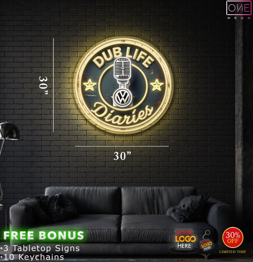 DUB LIFE | LED Neon Sign
