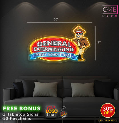 PEST CONTROL | LED Neon Sign (3 signs)