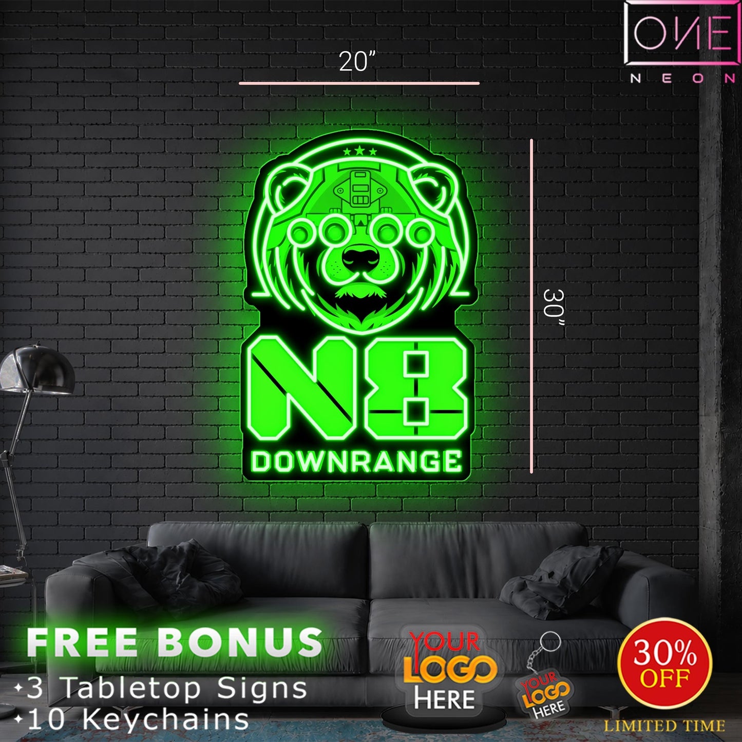 PET | LED Neon Sign (2 signs)