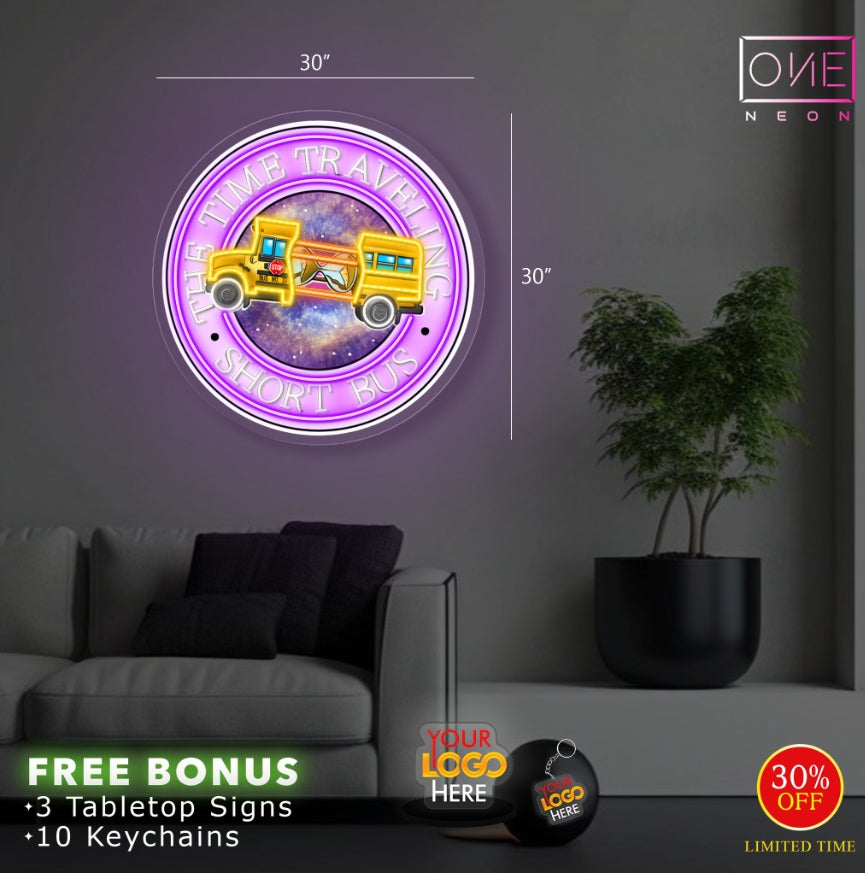 SHORT BUS | LED Neon Sign