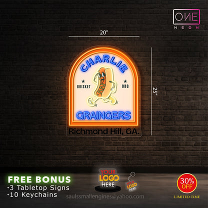 CHARLIE | LED Neon Sign (waterproof)