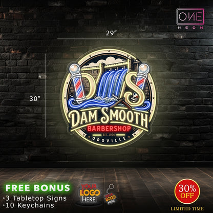 DAM SMOOTH | LED Neon Sign (2 signs)