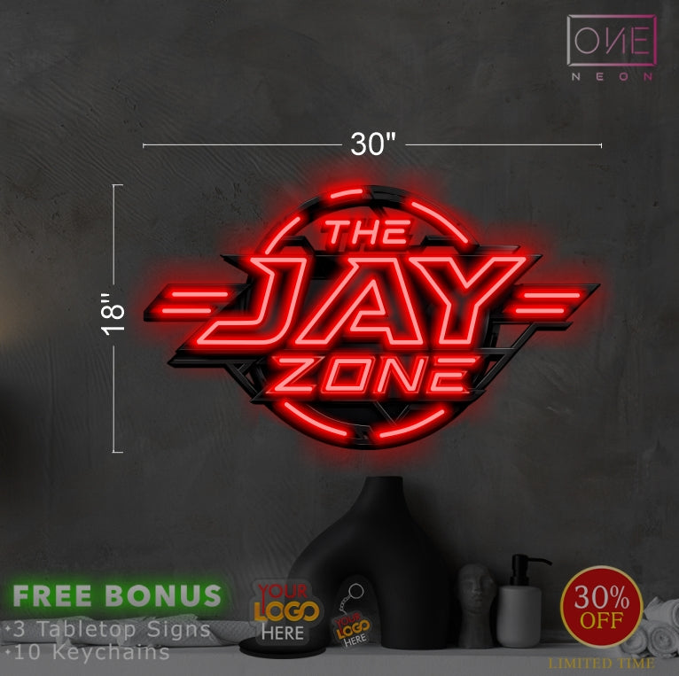 THE JAY ZONE | LED Neon Sign