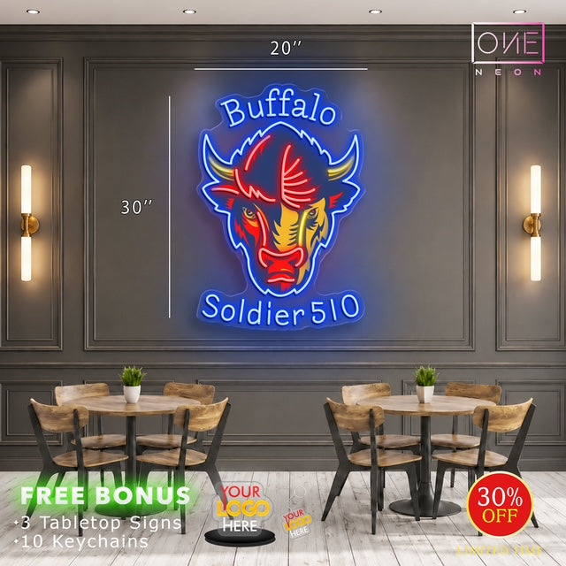 BUFFALO | LED Neon Sign