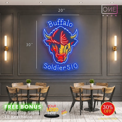BUFFALO | LED Neon Sign