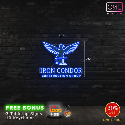 IRON CONDOR | LED Neon Sign