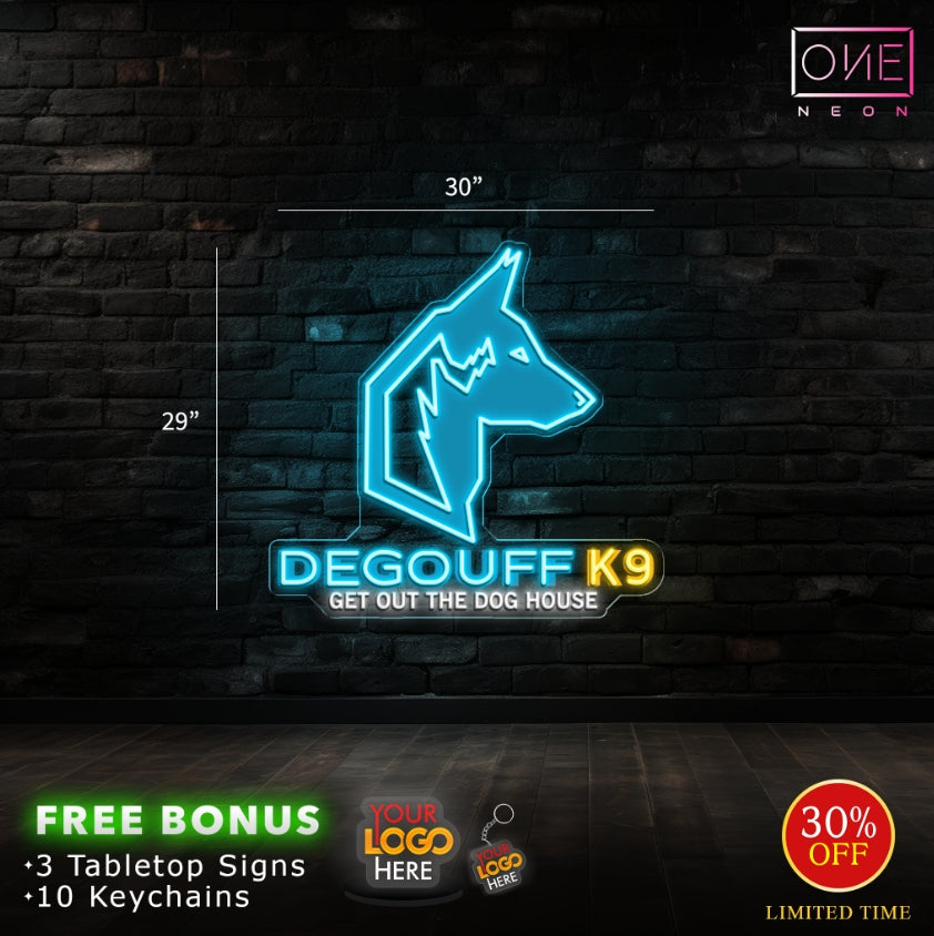 DEGOUFF K9 | LED Neon Sign