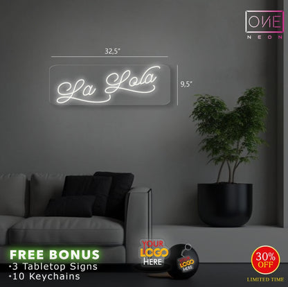 LA LOLA | LED Neon Sign