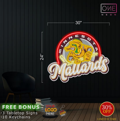 MALLARDS | LED Neon Sign
