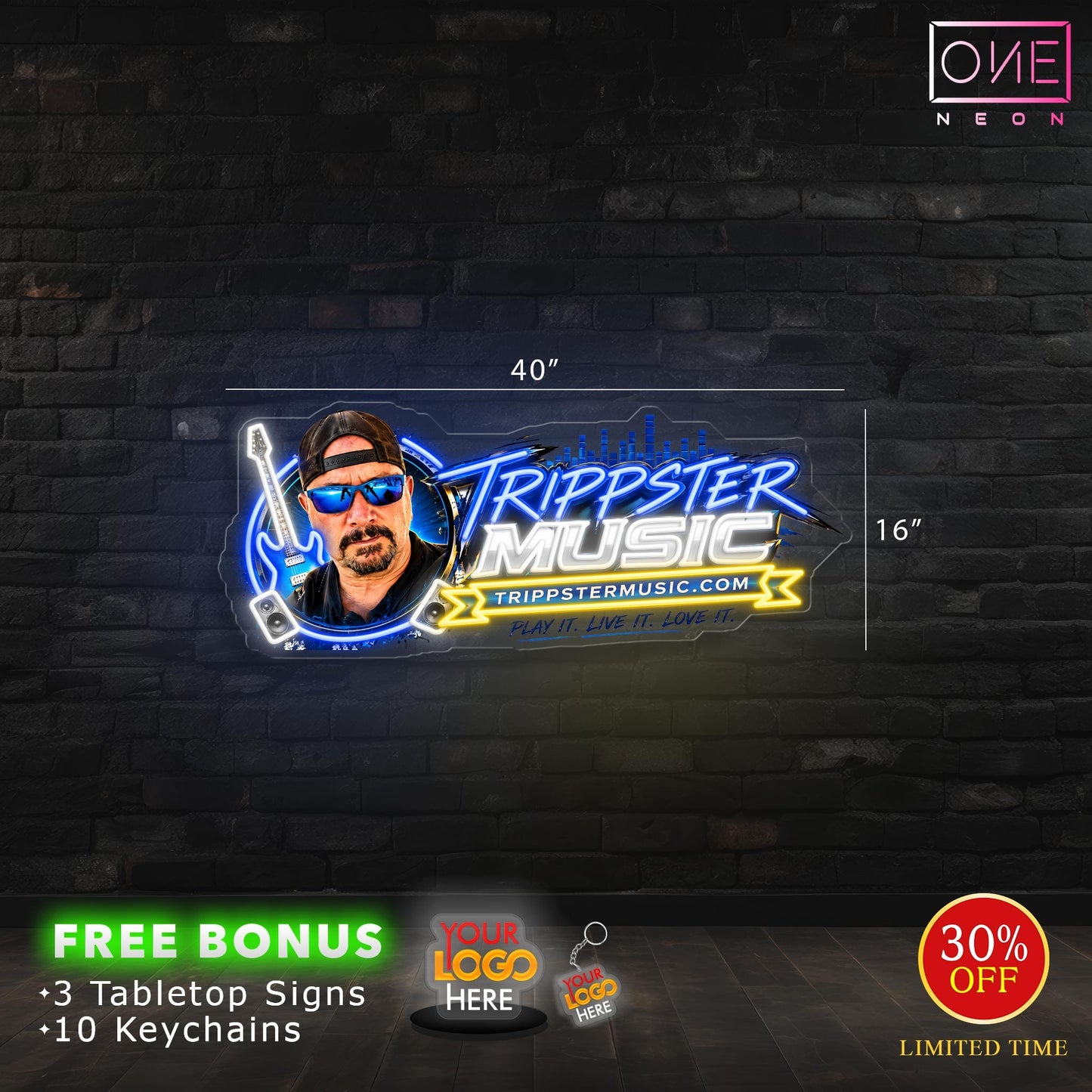 TRIPPSTER MUSIC | LED Neon Sign