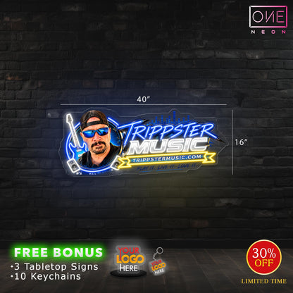 TRIPPSTER MUSIC | LED Neon Sign