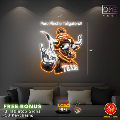 PURO PINCHE TAILGATERS | LED Neon Sign (waterproof)