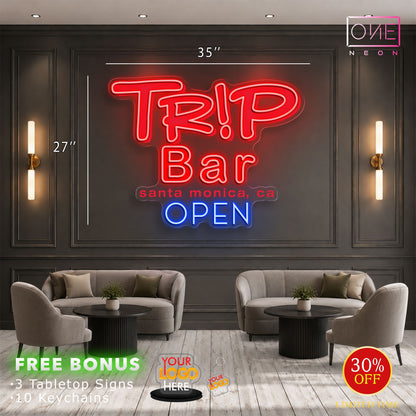 TRIP BAR | LED Neon Sign