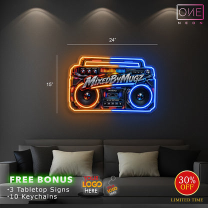 MIXEDBYMUGZ | LED Neon Sign