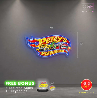 PETEY'S | LED Neon Sign
