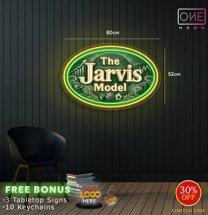 The Jarvis Model | LED Neon Sign