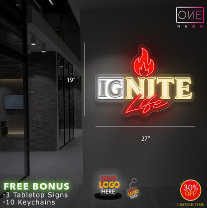 IGNITE LIFE | LED Neon Sign