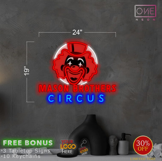 MASON BROTHER CIRCUS | Led Neon Sign