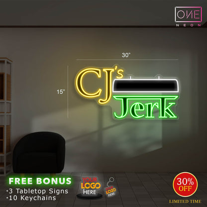 CJ'S JERK | Led Neon Sign