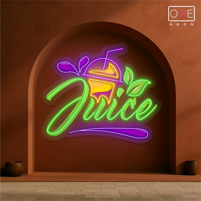 Fruit Juice Artwork Led Neon Sign