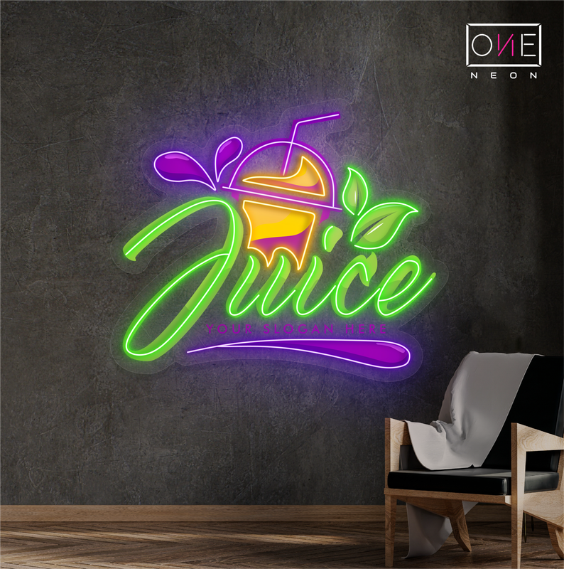 Fruit Juice Artwork Led Neon Sign