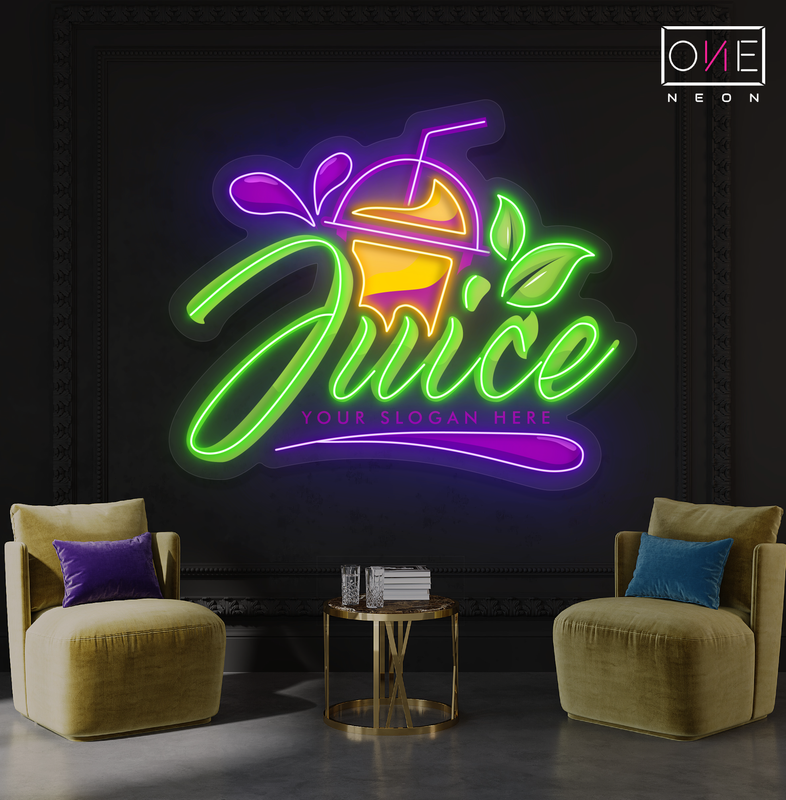 Fruit Juice Artwork Led Neon Sign