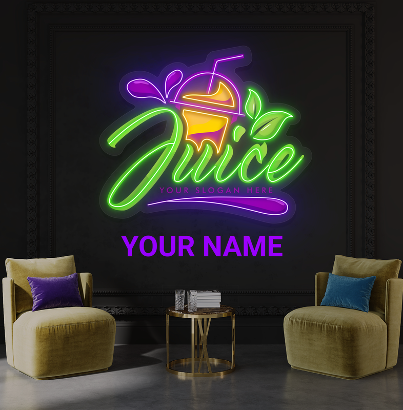 Fruit Juice Artwork Led Neon Sign