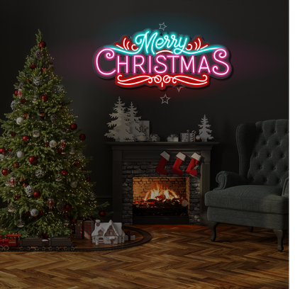 Merry Christmas LED Neon Sign
