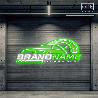 Green Drive Artwork Led Neon Sign