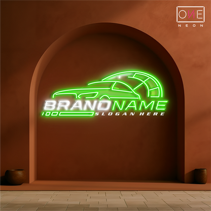 Green Drive Artwork Led Neon Sign