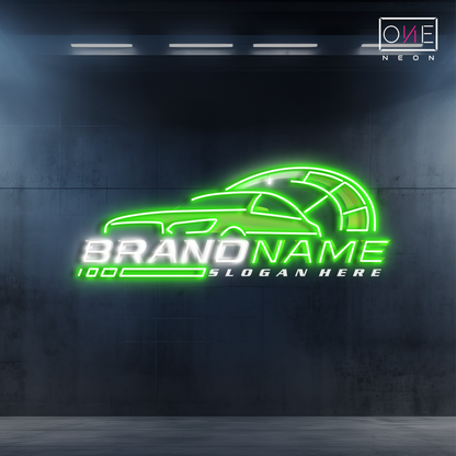 Green Drive Artwork Led Neon Sign