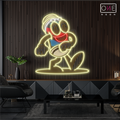 Barber Buddy Artwork Led Neon Sign