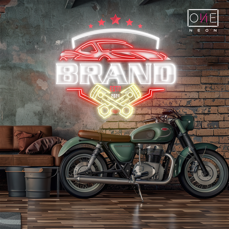 Car Brand Artwork Led Neon Sign