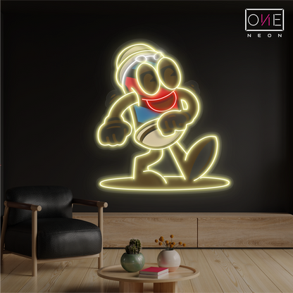 Barber Buddy Artwork Led Neon Sign