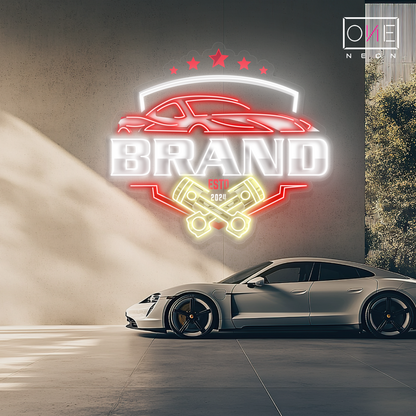 Car Brand Artwork Led Neon Sign