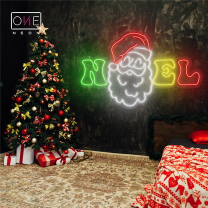 Santa Noel Artwork Led Neon Sign