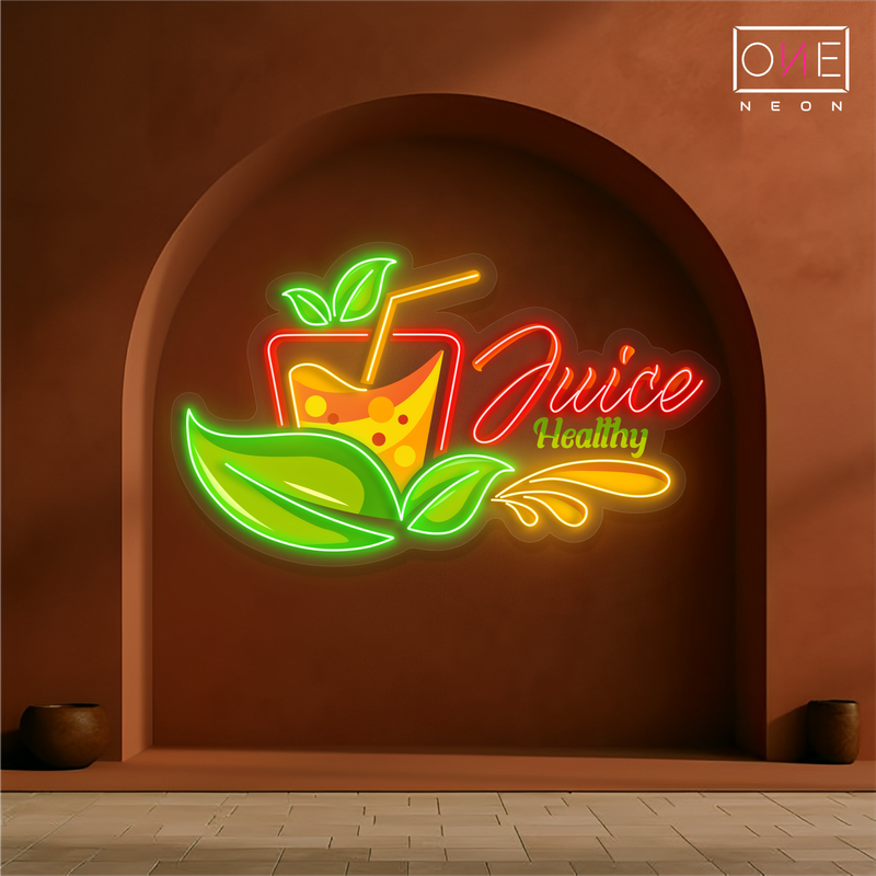 Juice Healthy Artwork Led Neon Sign