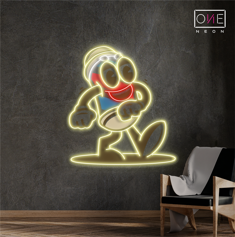 Barber Buddy Artwork Led Neon Sign