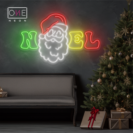 Santa Noel Artwork Led Neon Sign