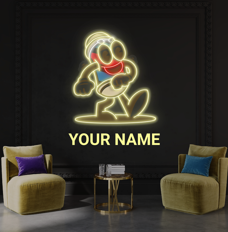 Barber Buddy Artwork Led Neon Sign