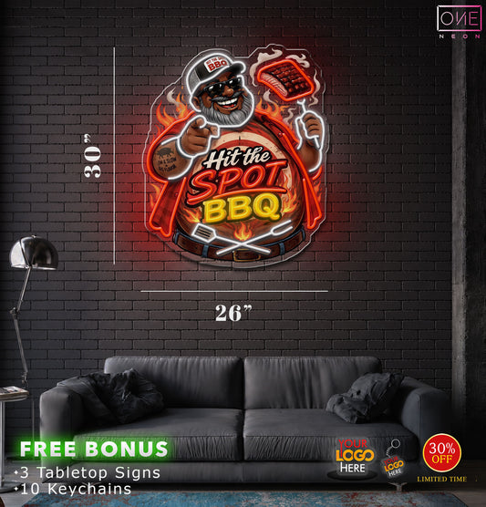 SPOT BBQ | LED Neon Sign