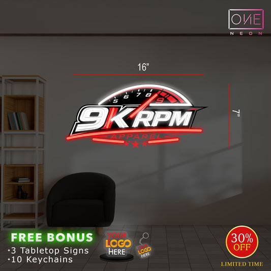 9KRPM | LED Neon Sign