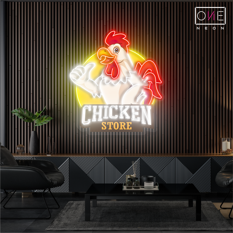 Chicken Store Artwork Led Neon Sign