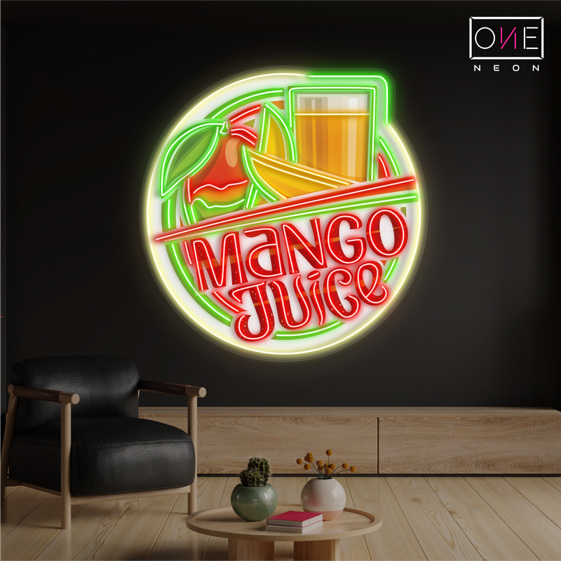 Mango Juice Artwork Led Neon Sign