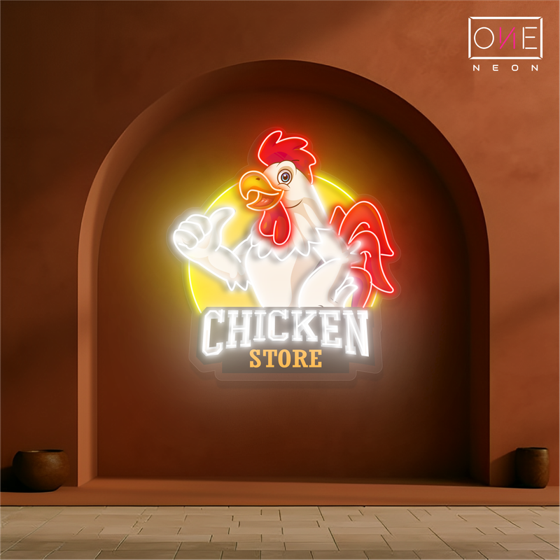 Chicken Store Artwork Led Neon Sign